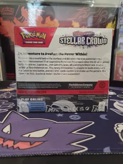Pokemon Stellar Crown Booster Box - Scarlet & Violet TCG New Sealed Helps Kids - Image 4
