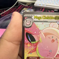 Pokemon TCG Perfect Order Mega Clefable ex 119/088 SIR Special Illustration Rare - Image 4