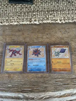 Paldean Fates Shiny Starter Pack Lot Of 3 Brand New Pokemon TCG 2024 - Image 1