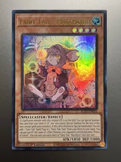 Yugioh - Fairy Tail - Matchgiru Ultra Rare BLZD-EN016, Near Mint, 1st Edition - Image 1