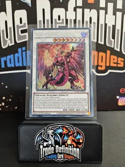 BLZD-EN036 The Crimson King Secret Rare 1st Ed YuGiOh - Image 1