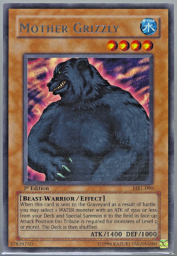 Mother Grizzly 1st Edition Rare 2002 YuGiOh! Magic Ruler MRL-090 PSA 10 💎 - Image 4