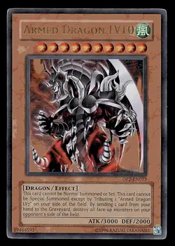 Armed Dragon LV10 dp2-en013 Unltd Ed (VLP) Ultra Rare Yu-Gi-Oh! - Image 1