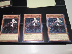 YUGIOH SKY STRIKER ACE RAYE OP20-EN002 ULTIMATE UNL ED NM/VLP X3 - Image 1