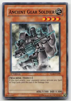 Ancient Gear Soldier TLM-EN008 The Lost Millennium Yu-Gi-Oh NM - Image 1