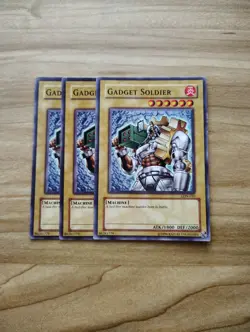 Yu-Gi-Oh! - Gadget Soldier 3X - Full Playset - Image 1