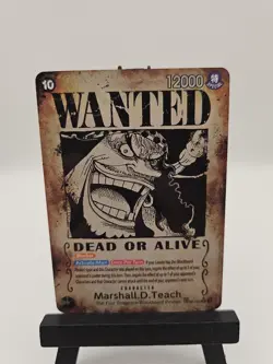 Marshall.D.Teach OP09-093 Wanted Poster Emperors in the New World One Piece TCG - Image 1