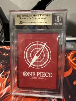 2023 One Piece OP05-060 Monkey D. Luffy Leader Alt Art. Beckett Grade 9.5/10 - Image 2