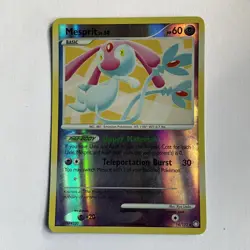 2007 POKEMON DIAMOND & PEARL MYSTERIOUS TREASURES 14/123 MESPRIT HOLO - Image 1