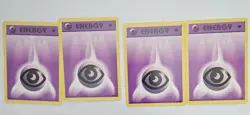 Base Set First Edition Energy Cards-Choose Your Own! Fire, Grass, Electric, Psy - Image 5