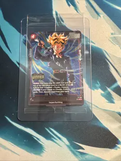 Dragon Ball Tcg Winner Card Trunks: Future Holo Foil FP-068 - Image 1