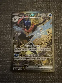 Pokemon Greninja EX SVP132 Holo Card English rare - Image 1