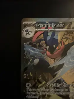 Pokemon Greninja EX SVP132 Holo Card English rare - Image 2