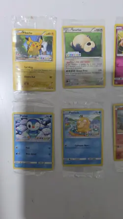 rare sealed joblot X11 build a bear workshop sealed promo pokemon cards - Image 3