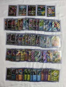 Pokemon TCG Card Lot 60+ Cards EX IR Full Art Holo Rare English NM - Image 1