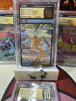 CGC PRISTINE 10 - 4 Graded Card Lot | CHARIZARD GENGAR DRAGONITE - Image 3