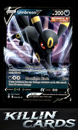 Umbreon V - 094/203 (Non-Holo) 094/203 Pokemon Promo Deck Exclusives Card NM - Image 1
