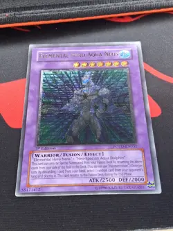 Elemental Hero Aqua Neos POTD-EN031 1st Edition Ultimate Rare Yu-Gi-Oh! card - Image 1