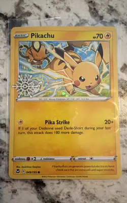 Pikachu - (Holiday Calendar) 049/195 Miscellaneous Cards & Products Holo - Image 1