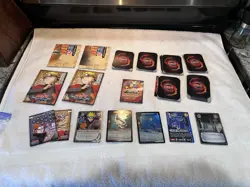 Naruto CCG CARD LOT 120+ Cards And Extra - Image 1