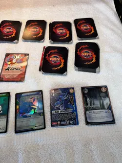 Naruto CCG CARD LOT 120+ Cards And Extra - Image 2