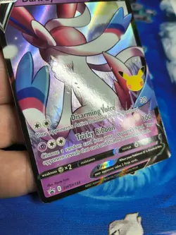 Dark Sylveon V - SWSH134 - SWSH: Sword & Shield Promo Cards Holo - PTCG - MP - Image 4