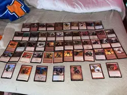 MTG XXL GOBLINS THEMED Magic The Gathering Card Lot + BONUSES xtra Goblins - Image 1