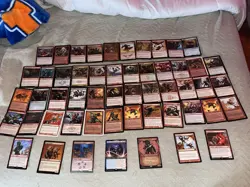 MTG XXL GOBLINS THEMED Magic The Gathering Card Lot + BONUSES xtra Goblins - Image 2