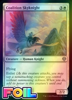 x1 Coalition Skyknight DMU MTG 14/281 FOIL UNCOMMON M/NM 1x - Image 1