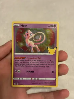 Lot Of 3 Pokemon Card Celebrations Set Mew 011/025 Holo Rare 25th Anniversary LP - Image 3