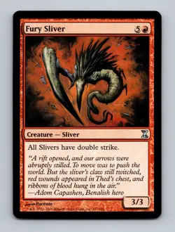 Fury Sliver Time Spiral Non-Foil MTG NM - Image 1