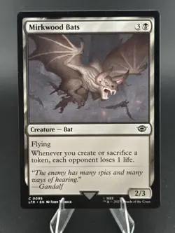 Mirkwood Bats #95 (NM) Lord of the Rings LTR Magic MTG - Image 1