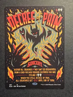 Decree of Pain R Secret Lair Drop Series 187 Near Mint - Image 1
