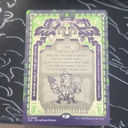 Wizards of the Coast Field of the Dead Alternative Art SLD Land #0006 2025 ENG - Image 1