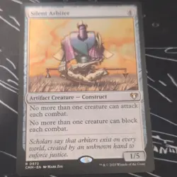Wizards of the Coast Silent Arbiter Commander Masters Rare #972 2023 ENG - Image 1