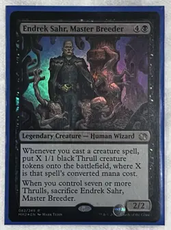 MTG Endrek Sahr, Master Breeder Modern Masters 2015 Foil NM/Mint - Image 1