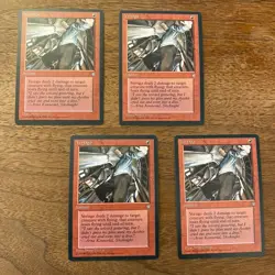 4x Vertigo NM+ NEVER PLAYED MTG Ice Age 1995 Magic x4 FAST SHIPPING - Image 1