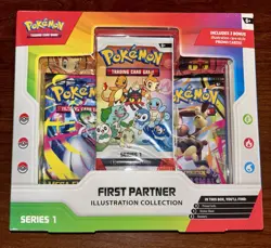 Pokemon First Partner Illustration Collection New In Sealed Box Collectible - Image 1