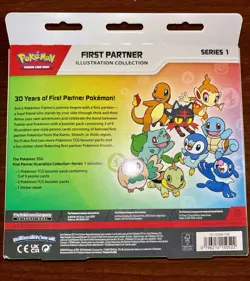 Pokemon First Partner Illustration Collection New In Sealed Box Collectible - Image 3
