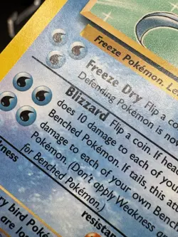 Pokemon Card - Articuno Fossil 17/62 Non Holo Rare - LP - Image 3