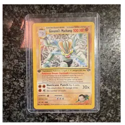 Giovanni's Machamp 6/132 Gym Challenge Holo Rare 1st Edition 100 HP (EN) 1999 - Image 1