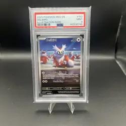 2025 Pokemon PSA 9 Delibird #152/132 Mega Evolution Base Set Illustration Rare - Image 1