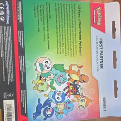Pokemon TCG First Partner Illustration Collection Series 1 Box 3 Promo Cards - Image 2