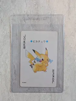 Pikachu Joker (Silver Lugia) Pokemon Poker Card Japanese-1999 - Image 1