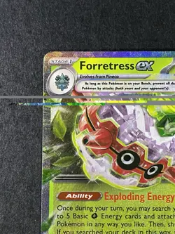 Forretress ex 002/091 Holo Paldean Fates Pokemon TCG Scarlet Violet - Image 3