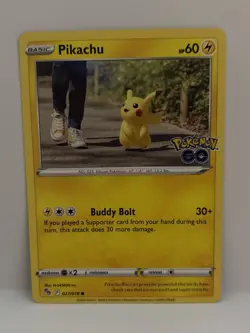Pikachu 027/078 Pokemon GO Regular - Image 1
