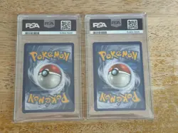 2019 Pokemon PSA 10 Jesse & James Full Art Trainer 68/68 & 58/68 SET - Image 2