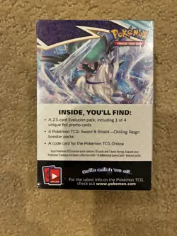 Pokemon Chilling Reign Sword & Shield Build and Battle Kit Sealed - Image 2