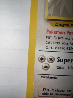 Moderate Play - 1999 POKEMON GAME MOVIE 5 DRAGONITE MOVIE PROMO - Image 2