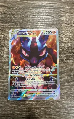 Pokemon Lucario VSTAR SWSH291 Sword & Shield Promo Holo VSTAR - Image 1